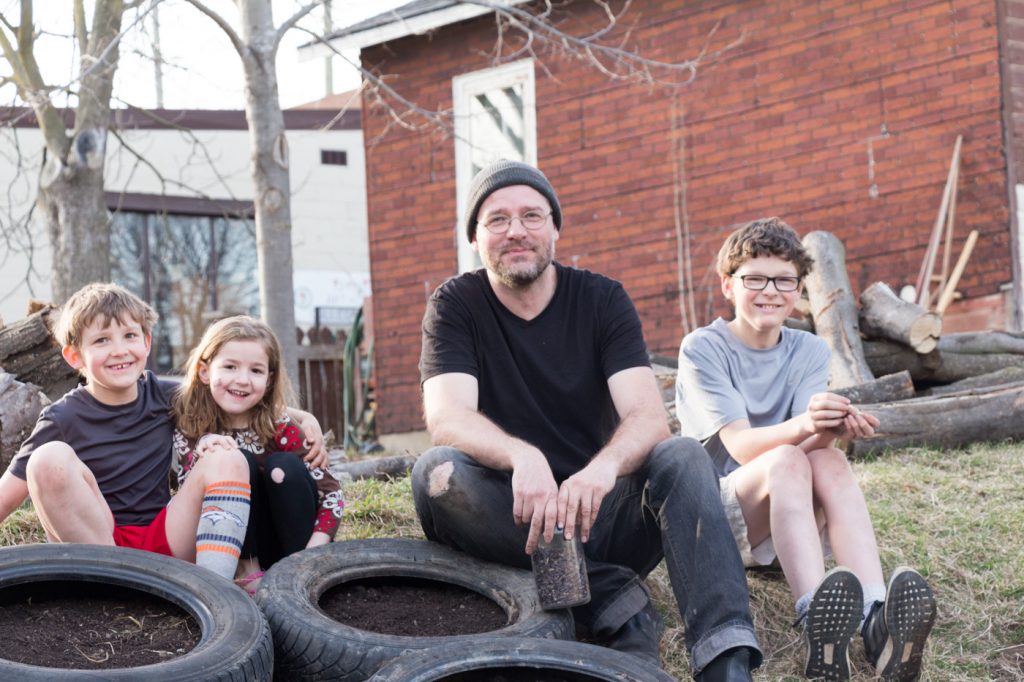Family photo of myself and my helpers.